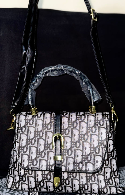 Luxury Designer-Inspired Handbag Collection – Monogram & Checkered Shoulder Bags