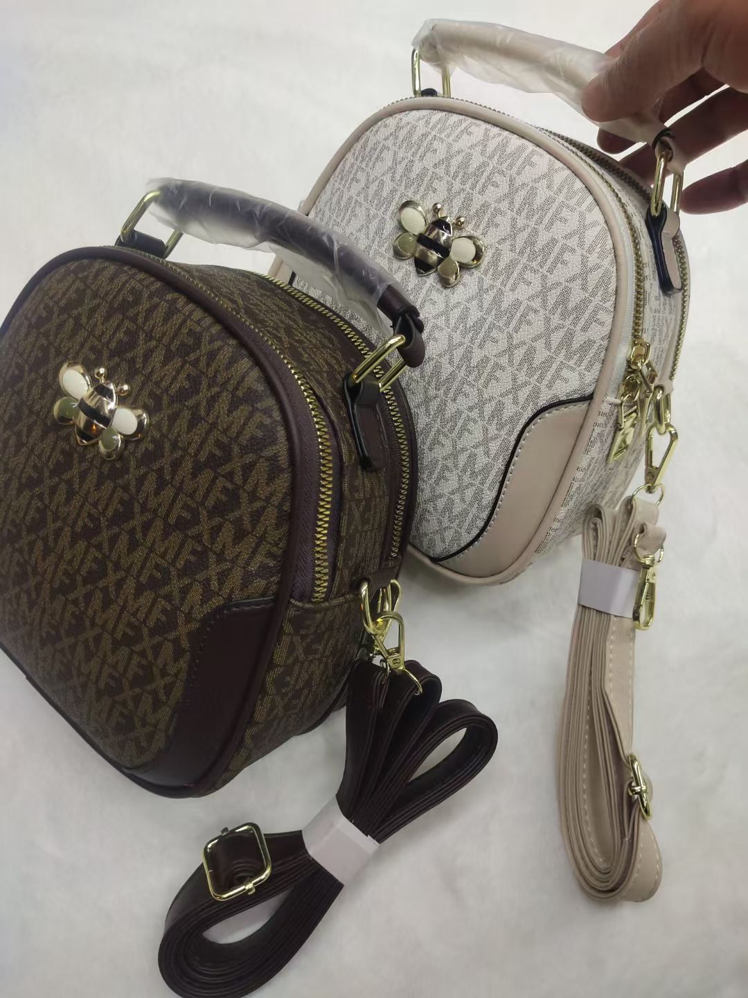 Luxury Monogram Crossbody Handbag for Women in Pakistan – Stylish Bee Charm Purse