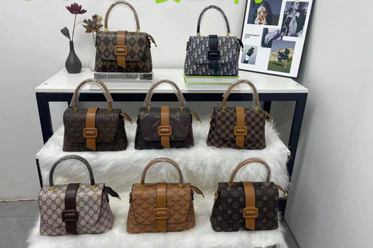 Classic Monogram & Checkered Handbag Collection – Multi Designs