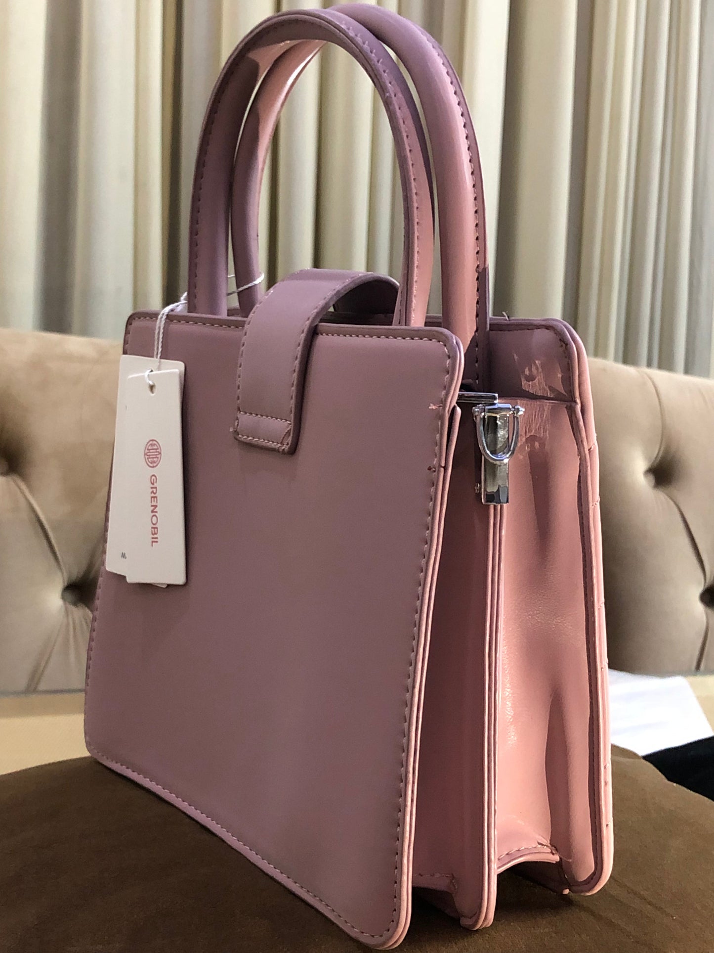 Elegant Quilted PU Leather Mini Handbag with Chain Strap – Stylish Shoulder Crossbody Bag for Women