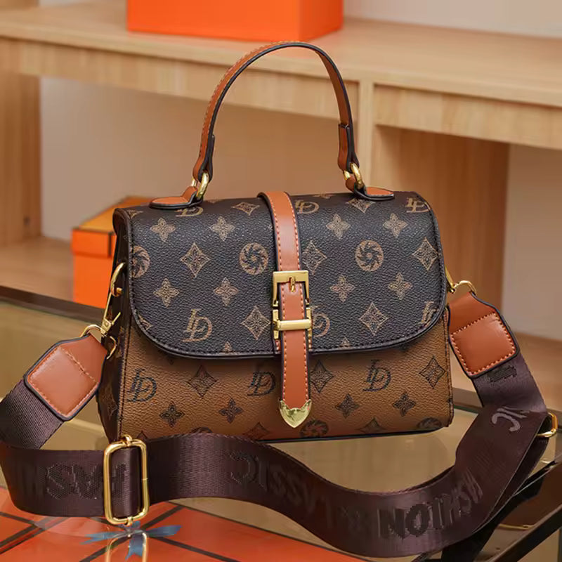 Luxury Designer-Inspired Handbag Collection – Monogram & Checkered Shoulder Bags