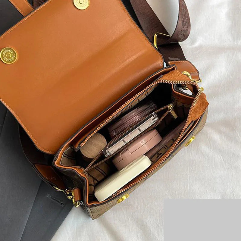 Luxury Designer-Inspired Handbag Collection – Monogram & Checkered Shoulder Bags