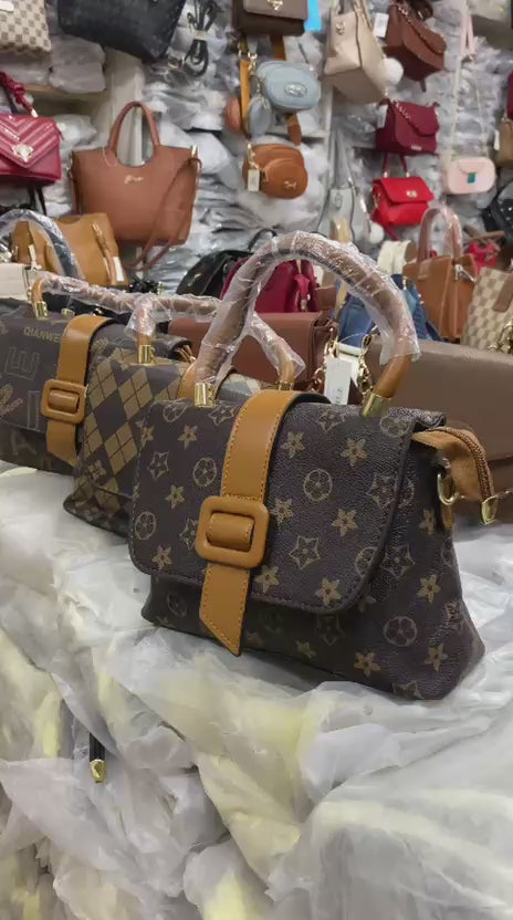 Classic Monogram & Checkered Handbag Collection – Multi Designs